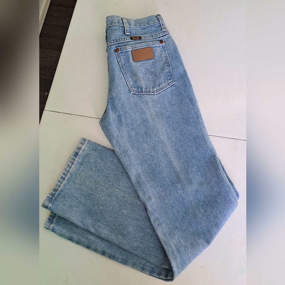Wrangler Light Blue Straight Jeans